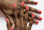 V-Shaped Nail Art: Why We Love The Modern Half-Moon Manicure (PHOTOS ...