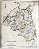 Londonderry 1846 - Antique Irish County Map of Londonderry - Printed On ...