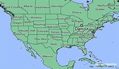 Where is Detroit, MI? / Detroit, Michigan Map - WorldAtlas.com