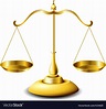 Scales of justice Royalty Free Vector Image - VectorStock