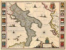 Kingdom of Naples. From: Novus Atlas, Das ist Abbildung und ...