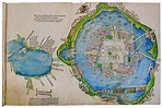Tenochtitlan Mexico Map Printed In 1524 In Nuremberg - vrogue.co