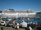 Bild "Die Poesia im Hafen von Ajaccio, Korsika" zu MSC Poesia in
