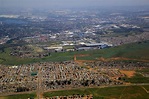 Luftaufnahme Boksburg - Stadtansicht des Township Reiger Park mit ...