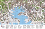 Stadtplan von Genua | Detaillierte gedruckte Karten von Genua, Italien ...