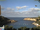 Webcam Cala Vadella (Ibiza): Blick auf die Bucht