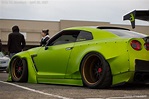 Nissan GT-R Wrapped in Green - BenLevy.com