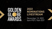 2022 Golden Globes Nominations - YouTube