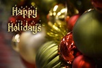 Merry Christmas & Happy Holidays / Joyeux Noël et Joyeuses Fêtes ...
