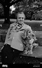 British actor Patrick Wymark photographed in Hampstead, London in ...