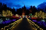 Christmas lights at Shore Acres State Park | Southern oregon coast ...