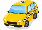 Ilustración de Taxi Vector Ilustración De Dibujos Animados y más ...