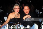 Diether Krebs mit Ehefrau Bettina, Nachrichtenfoto - Getty Images