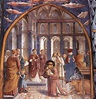 1452, Benozzo Gozzoli, Montefalco, San Francesco | La Nativité italienne