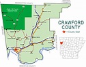 Crawford County Map - Encyclopedia of Arkansas