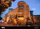 France, Francia, Tournon sur Rhône, castle, old, art, historic, travel ...