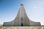 Hallgrímskirkja (Iglesia de Hallgrímur) en Reykjavik, Islandia
