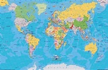 Carte du Monde - Atlas - Voyages - Cartes