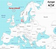 Faroe Islands Location On The Europe Map - Ontheworldmap.com