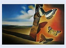 Lámina Salvador Dali : Paisaje con mariposas, 1956