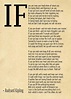 IF Poem Art Print IF Poem by Rudyard Kipling - Póster con imagen de ...