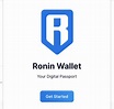 【Ronin】Ronin WalletをChromeにインストールする方法