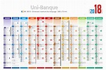 Calendrier avec numéro des semaines - young planneur