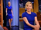 Figurinos de Sucesso: O look de Charlize Theron no programa The Tonight ...