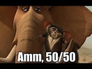 ¿Tú qué dices moris ? Amm 50/50 Madagascar 2 - meme - YouTube