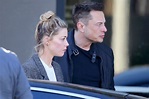 Elon Musk Kisses Amber Heard Goodbye After Lunch Date: Pics