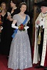 Princesa Ana en la cena en honor de los Reyes de España | Yodona/moda ...