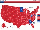 1980 Presidential Election Map