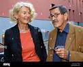 Guenter Grass and his wife Ute Stock Photo - Alamy