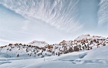 Montañas cubiertas en nieve Fondo de pantalla 4k HD ID:4803