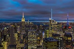 Nacht über Manhattan Foto & Bild | north america, united states, new ...