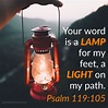 Psalm 119:105 Bible Quotes, Bible Verses, Scriptures, Jesus Our Savior ...