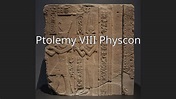 Ptolemy VIII Physcon - YouTube