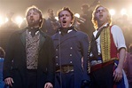 John Owen-Jones (Jean Valjean), Earl Carpenter (Javert) and Jon Robyns ...