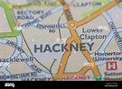 London borough of Hackney location map Stock Photo - Alamy