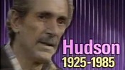 Rock Hudson interview one year before he passed away. - YouTube