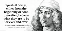 Giovanni Pico della Mirandola Quotes - iPerceptive