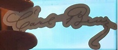 "Carl Benz" Custom made Windshield Signature Decal Clear Label | eBay