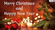 Merry Christmas and Happy New Year 2020 Wishes in Advance: WhatsApp ...