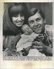 Bonney and Burt Ward, with baby LIsa