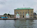 Palacio Real De Copenhague Visto Desde El Canal Imagen de archivo ...