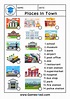 Places In Town Worksheets - Worksheets For Kindergarten