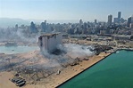 貝魯特大爆炸》主要穀倉也炸毀！ 黎巴嫩存糧剩不到1個月 - 國際 - 自由時報電子報
