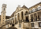 Turm Der Universität Von Coimbra, Portugal Redaktionelles Bild - Bild ...