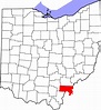 File:Map of Ohio highlighting Meigs County.svg - Wikipedia