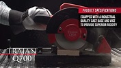 Trajan Q700 Carbide Circular Saw - SawbladeTV